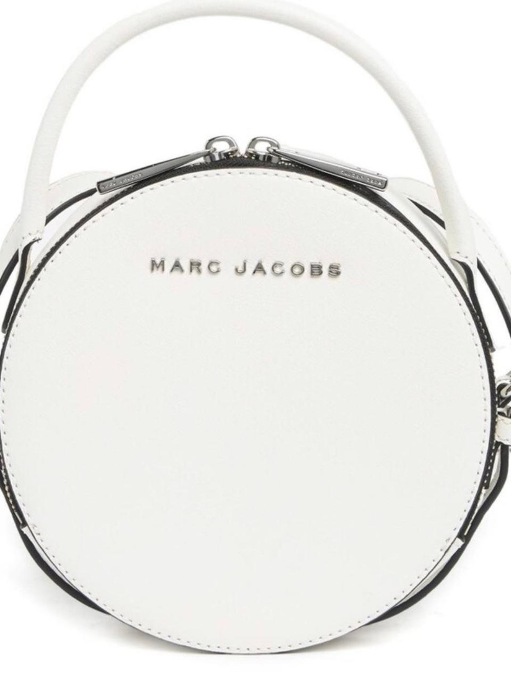 Marc Jacobs White Round Crossbody Bag